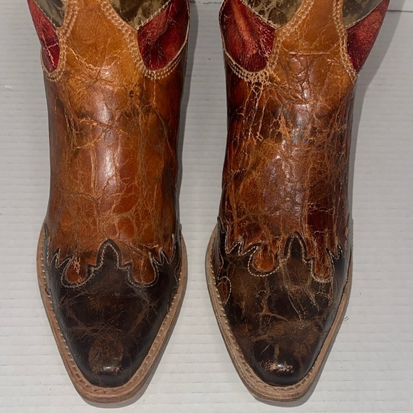 SOLD on eBay!! Dan Post Women's Stars & Stripes Western Boots Size: 8.5 - Picture 3 of 16